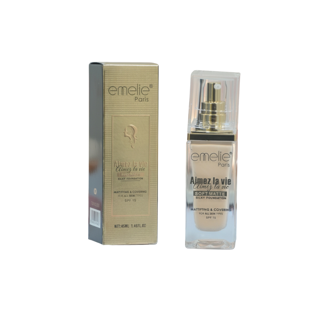 Silky Soft Matte Foundation - SPF 15