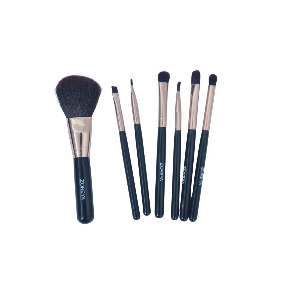 Zoreya 7-Piece Makeup Brush Set
